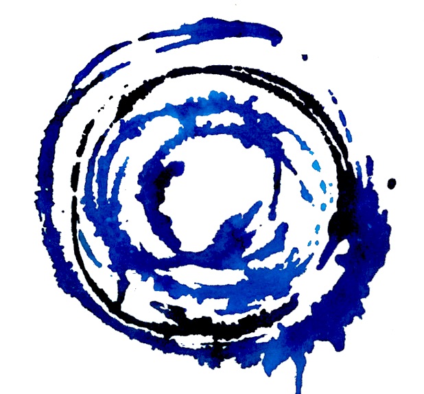 werkwijze blauwe cirkels in lijnen creative communicatie scan